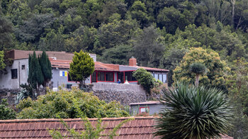 das Restaurant La Vista am Campingplatz El Cedro