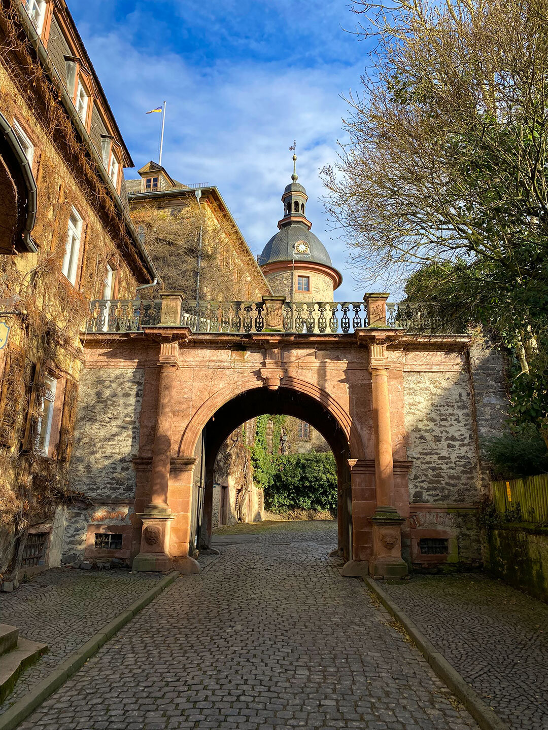 Torhaus am Schloss Laubach