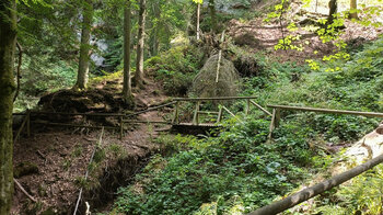 Wanderweg von Loffenau zur Teufelsmühle