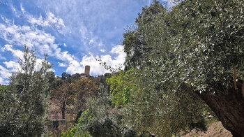 Torreón de Cuadros am Rio Cuadros bei Bedmar