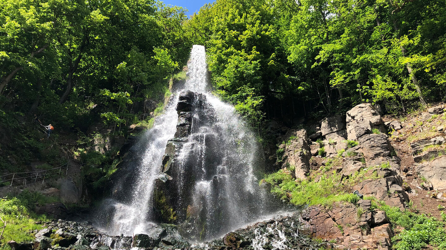 der Trusetaler Wasserfall Trusetaler Wasserfall