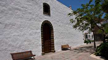 der Wanderweg Camino de Jinama startet an der Ermita de Nuestra Señora de Candelaria