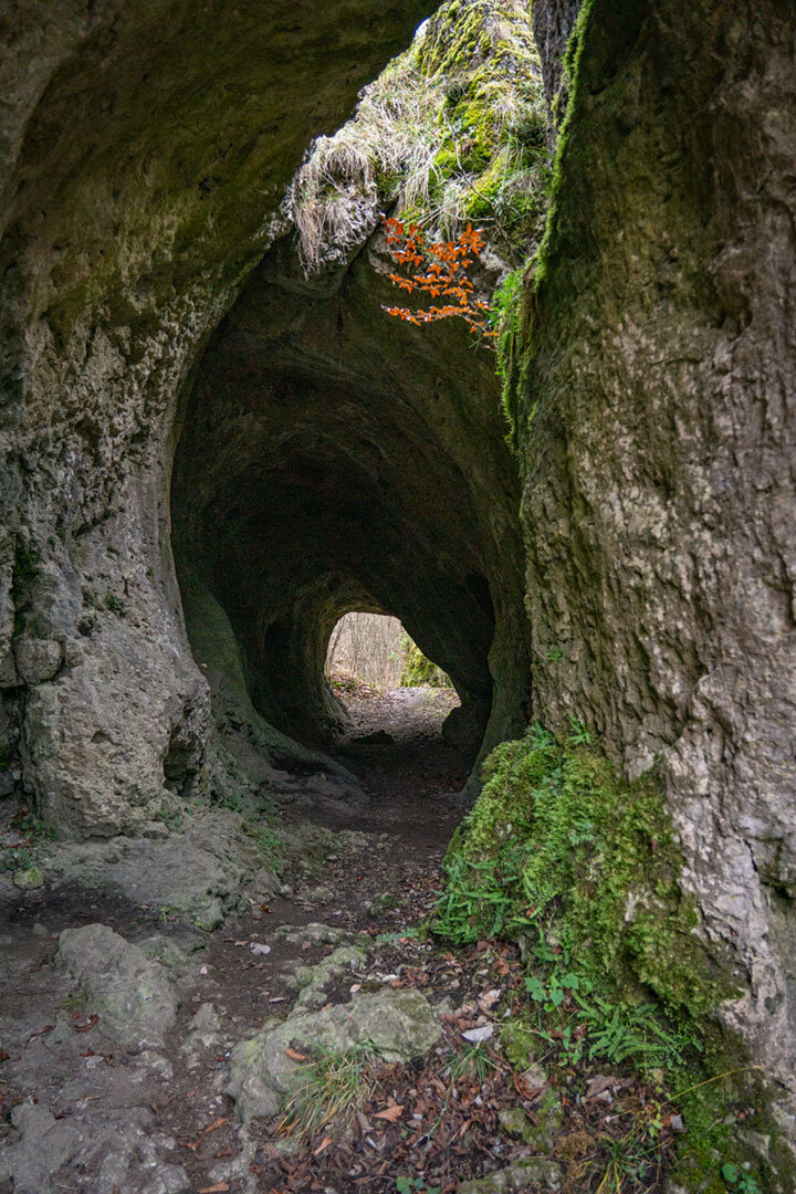 Pferdsloch-Höhle in der Fränkischen Schweiz.