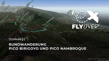 Vulkantour über den Wolken von La Palma: Die Cumbre Vieja Gipfelrunde im Flyover Video