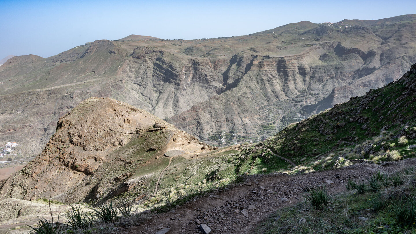Wanderpfad zum Montaña Bibique auf Gran Canaria