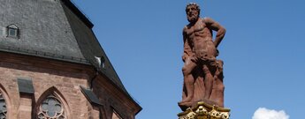 Herkulesbrunnen in Heidelberg
