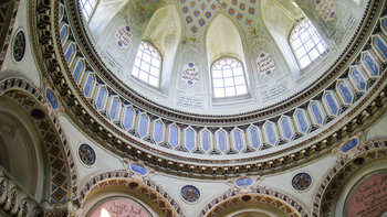 Kuppel der Moschee im Schlossgarten Schwetzingen