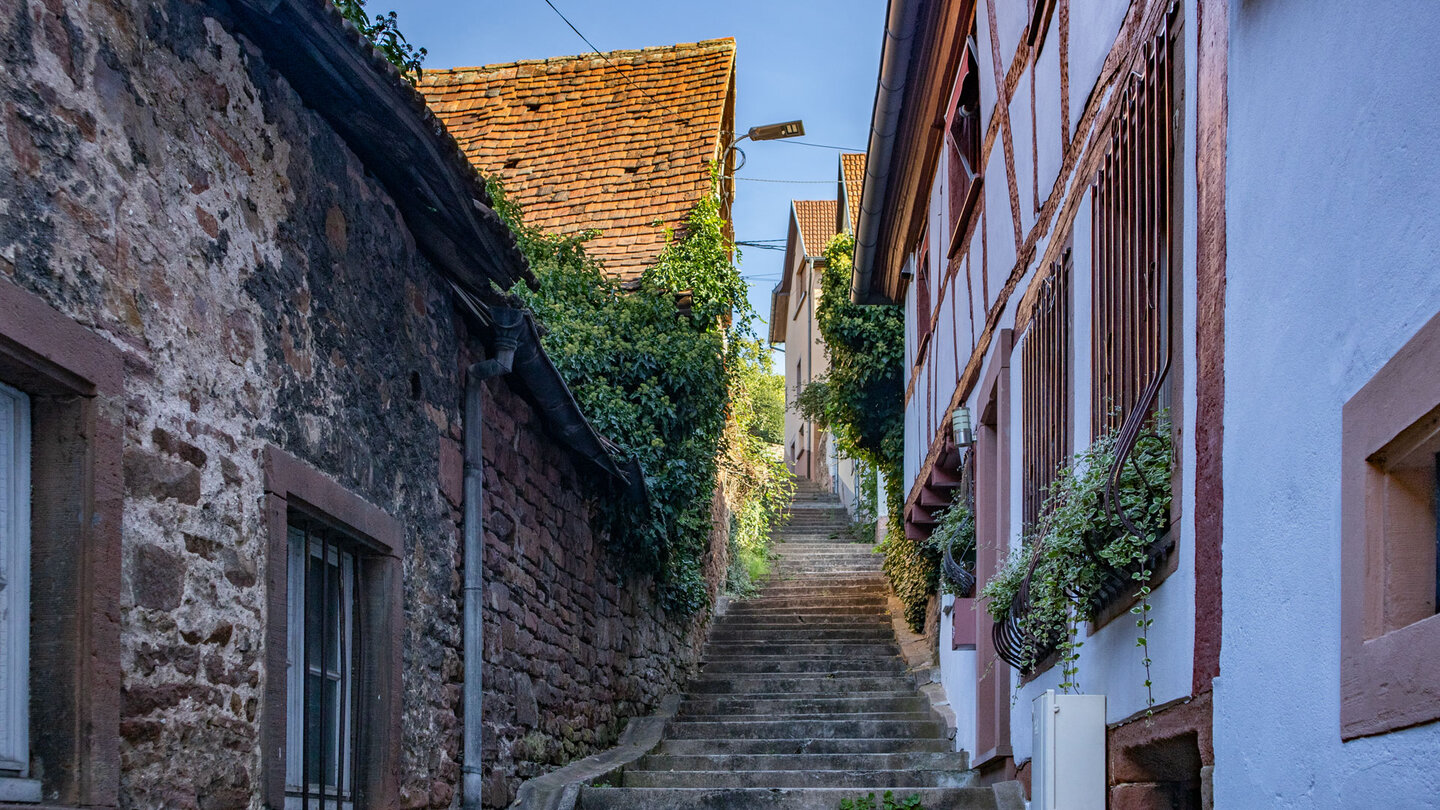 Treppe in Niederbronn les Bains