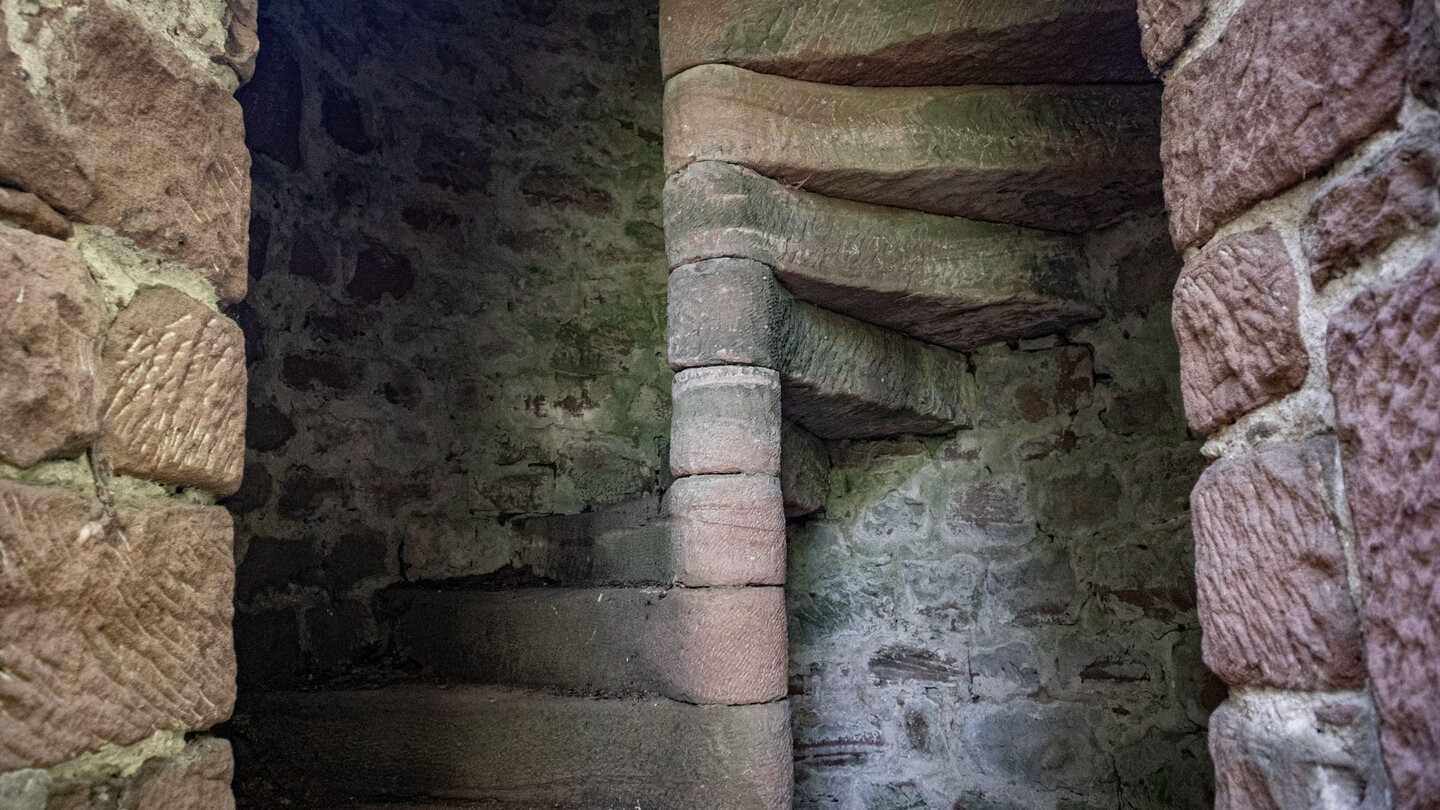 Wendeltreppe im Turm am Wasenkoepfl