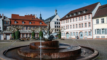 der Karlsplatz in Heidelberg