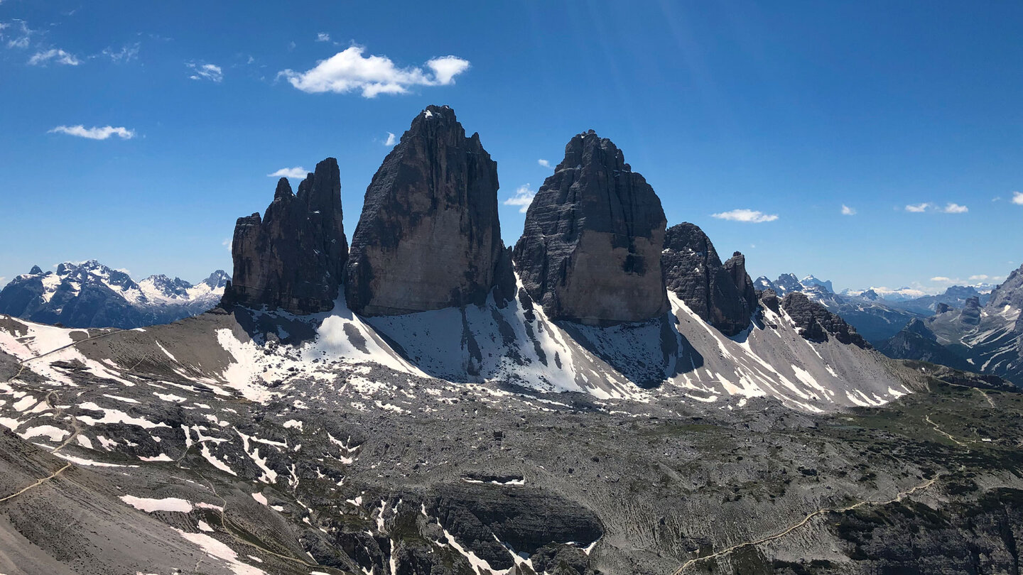 Bergpanorama Drei Zinnen