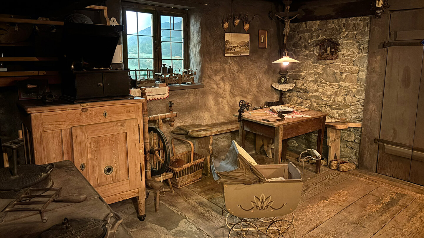 Blick in eine Küchenszenerie