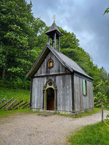 Holzkapelle im Markus Wasmeier Freilichtmuseum