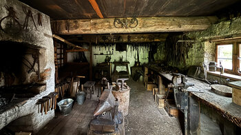 alte Schmiede im Markus Wasmeier Freilichtmuseum