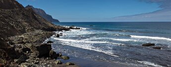 die Playa del Roque de las Bodegas im Anaga auf Teneriffa