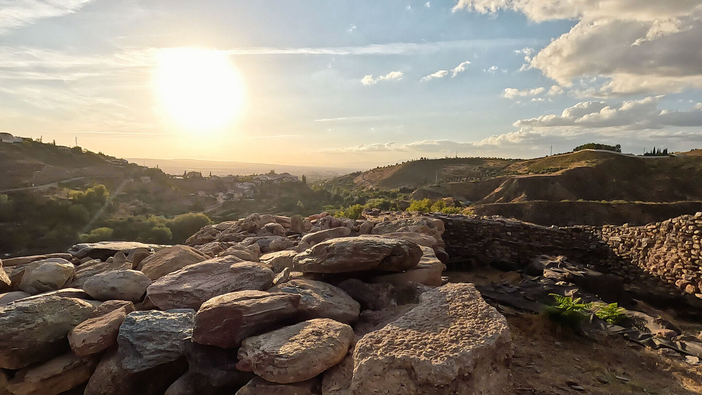 Abendstimmung am Cerro de la Encina bei Monachil