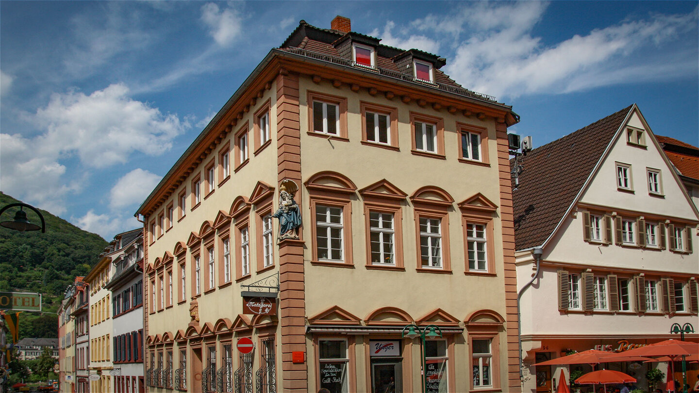 Haus Traitteur in Heidelberg – Barockhaus aus dem frühen 18. Jahrhundert Haus Traitteur in Heidelberg