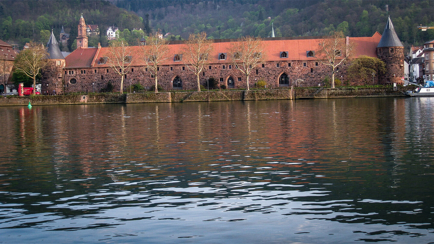 der Marstall am Neckar in Heidelberg Marstall am Neckar in Heidelberg