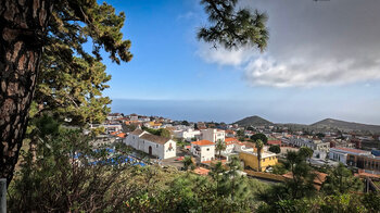 Ausblick auf Fuencaliente im Süden von La Palma