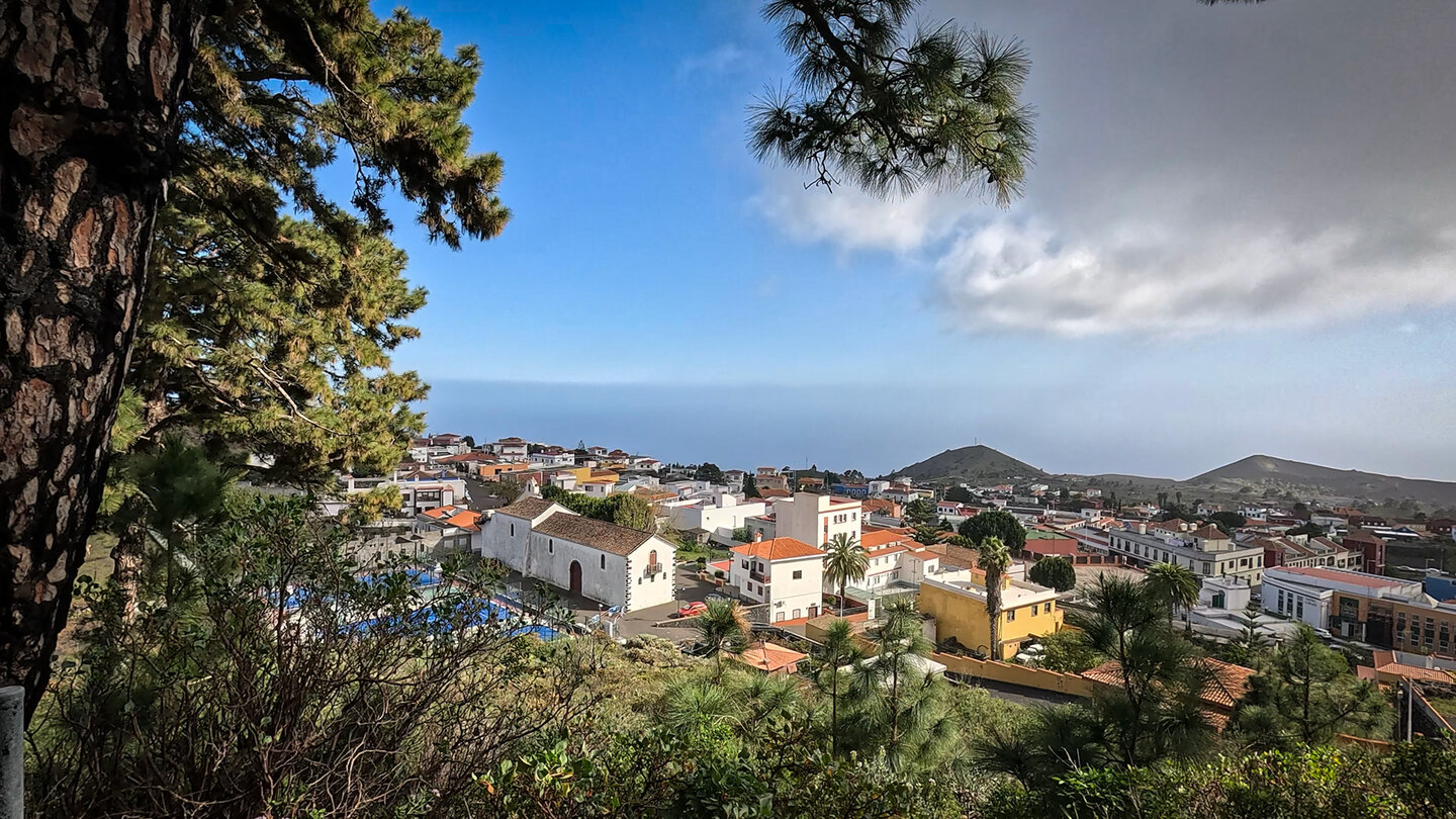Ausblick auf Fuencaliente im Süden von La Palma