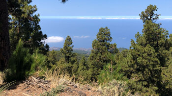 Blick auf die Nordküste der Insel La Palma