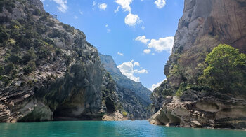 Verdonschlucht im Parc naturel régional du Verdon