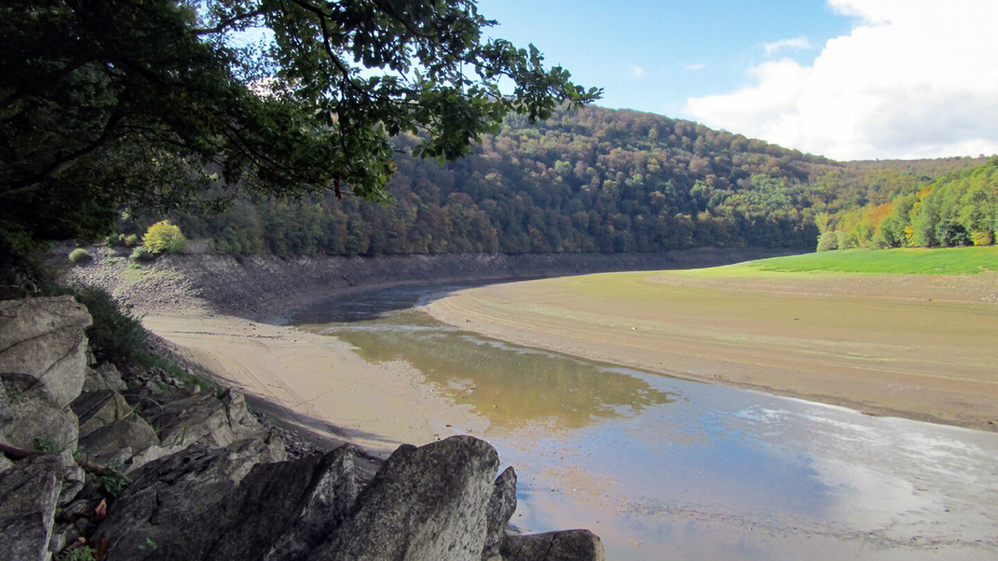 die Banfebucht am Edersee