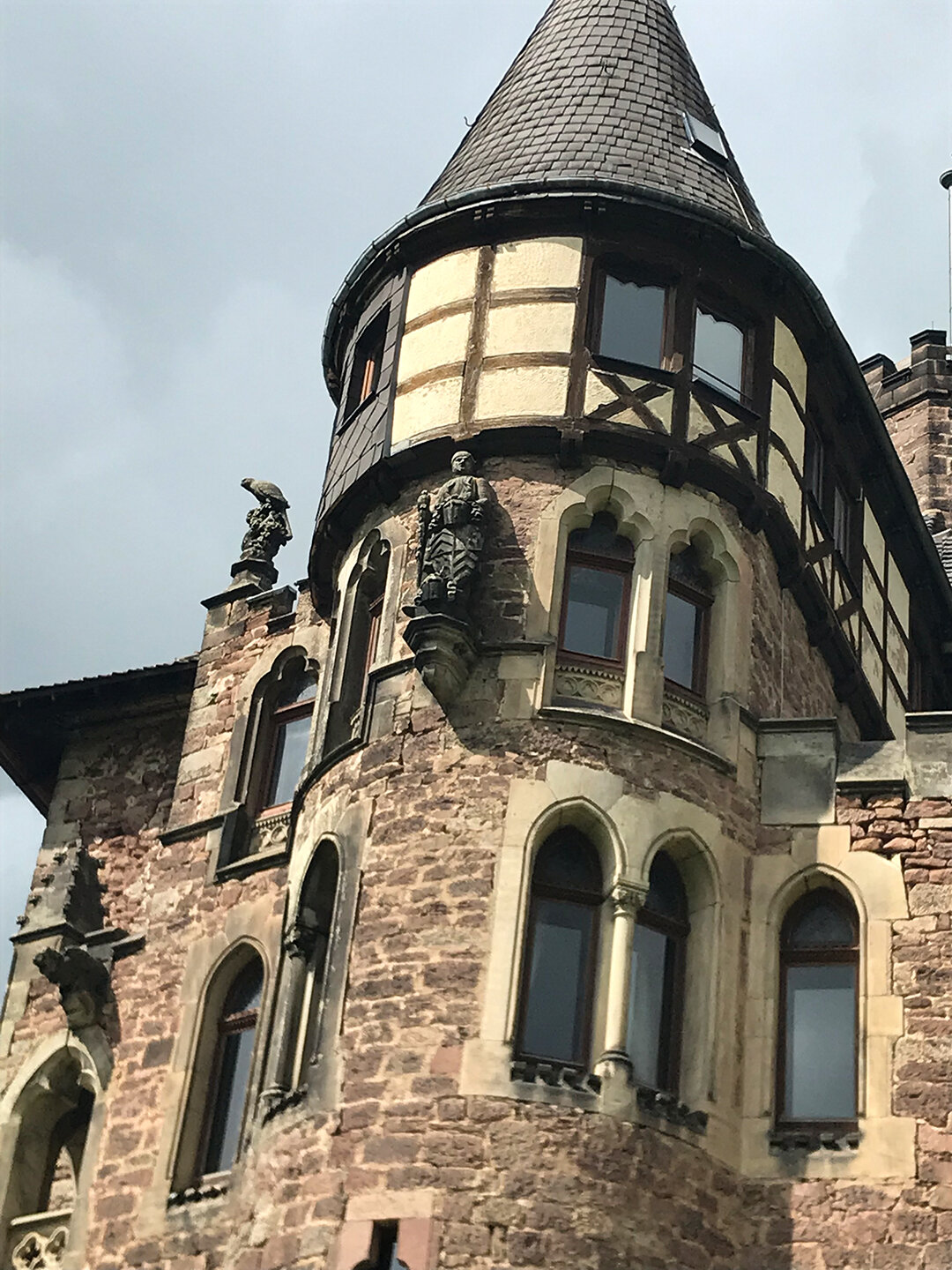 Fassade am Schloss Berlepsch