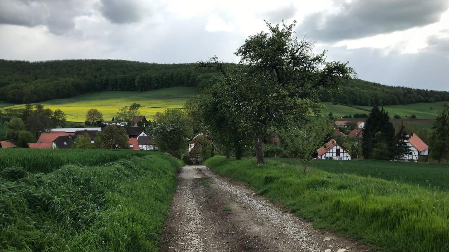Weg zurück nach Witzenhausen