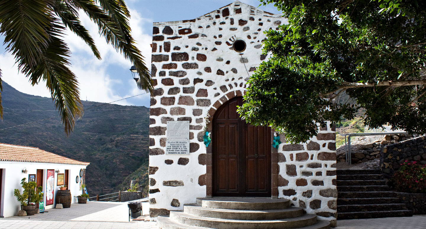 die Kirche Ermita de la Inmaculada Concepción in Masca