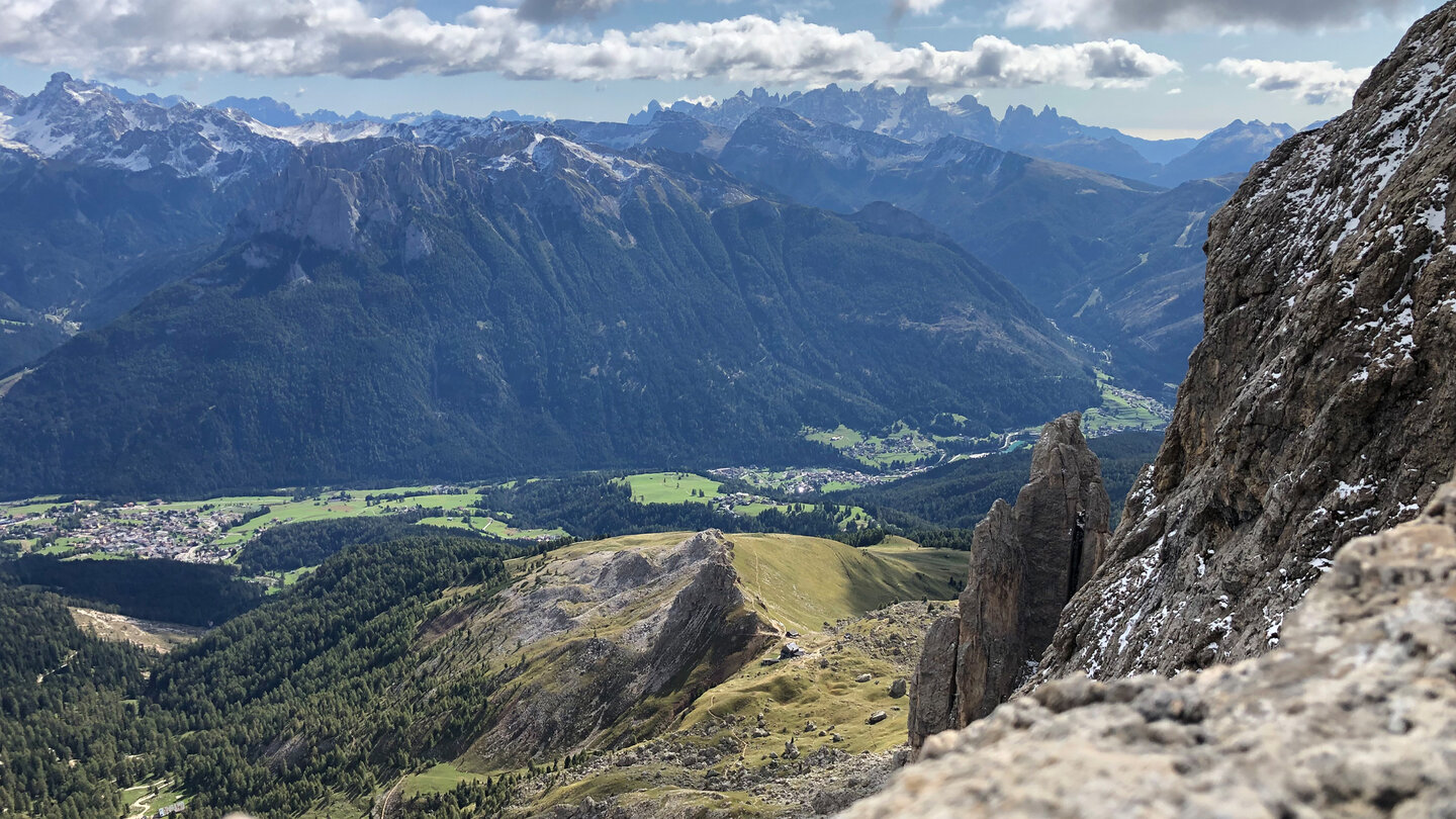 Panorama Zeit mit Talblick
