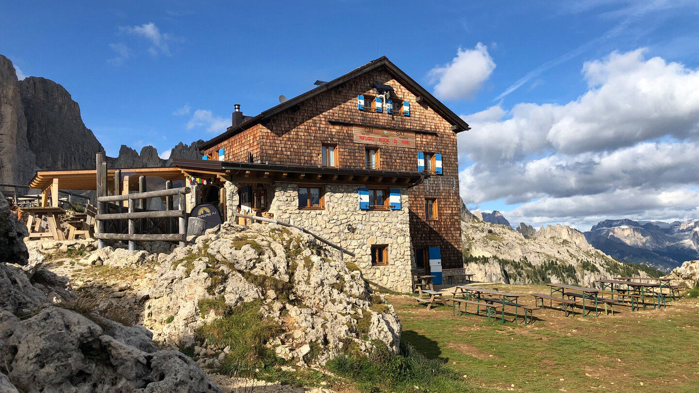 Rastmöglichkeit an derRotwand