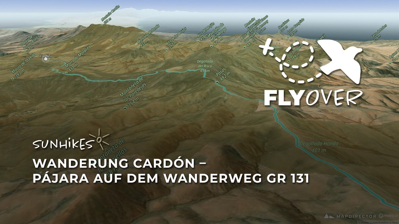 Auf dem GR 131 über die spektakulären Bergkämme Fuerteventuras: Von Cardón nach Pájara