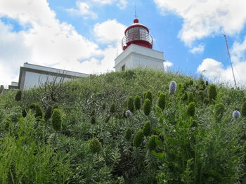 Leuchtturm am westlichsten Punkt Madeiras am Ponta do Pargo