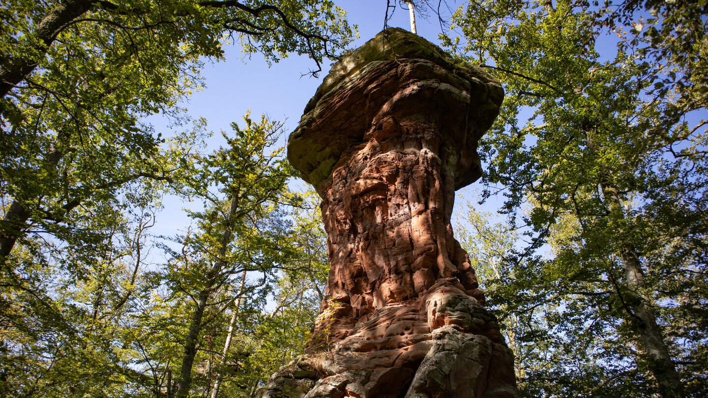 Sandsteinturm am Erbsenfelsen