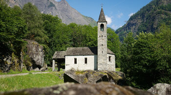 Kapelle Oratorio della Natività o di Gannariente im Val Bavona