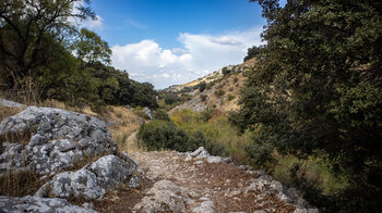 Wanderweg durch die Bailón-Schlucht