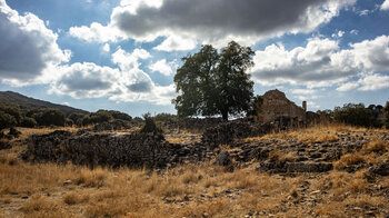 Ruinen im Hochland La Nava
