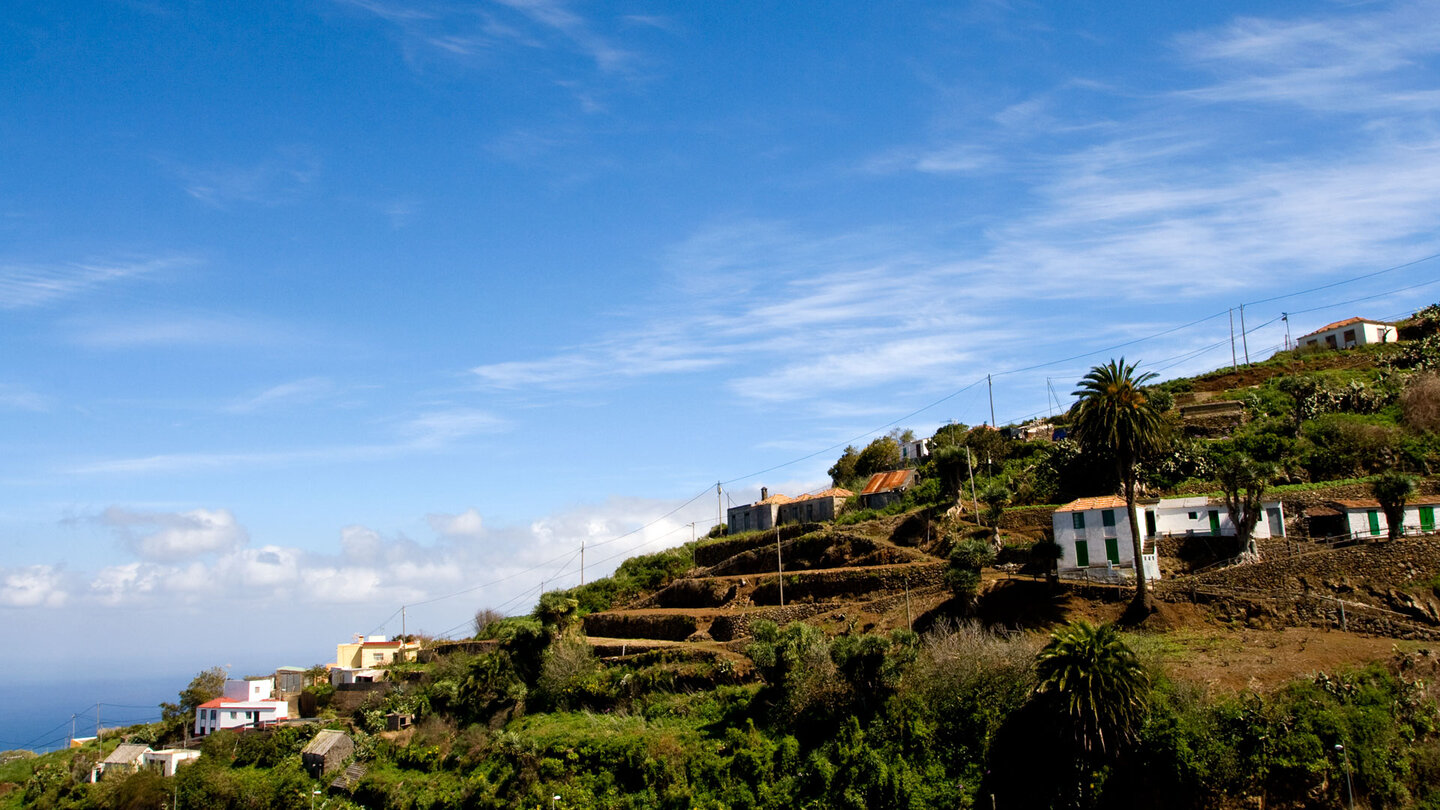 Dorf Franceses am Camino Real auf La Palma