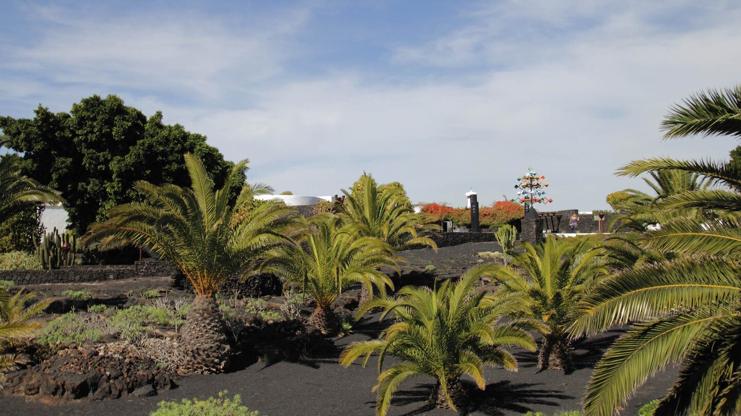die Gartenanlagen der Fundación César Manrique auf Lanzarote die Gartenanlagen der Fundación César Manrique auf Lanzarote