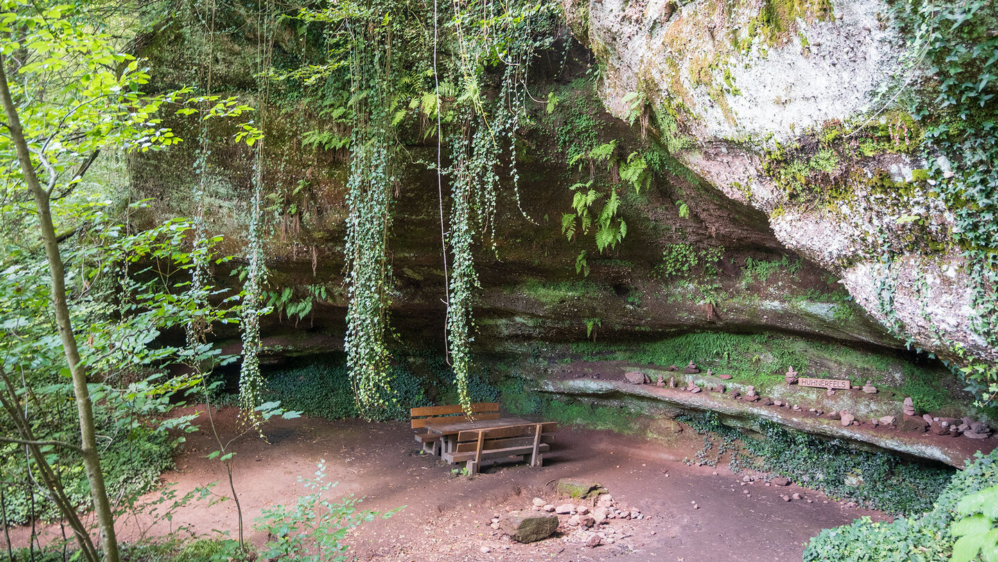 Hühnerfels im Gersbachtal bei Pirmasens