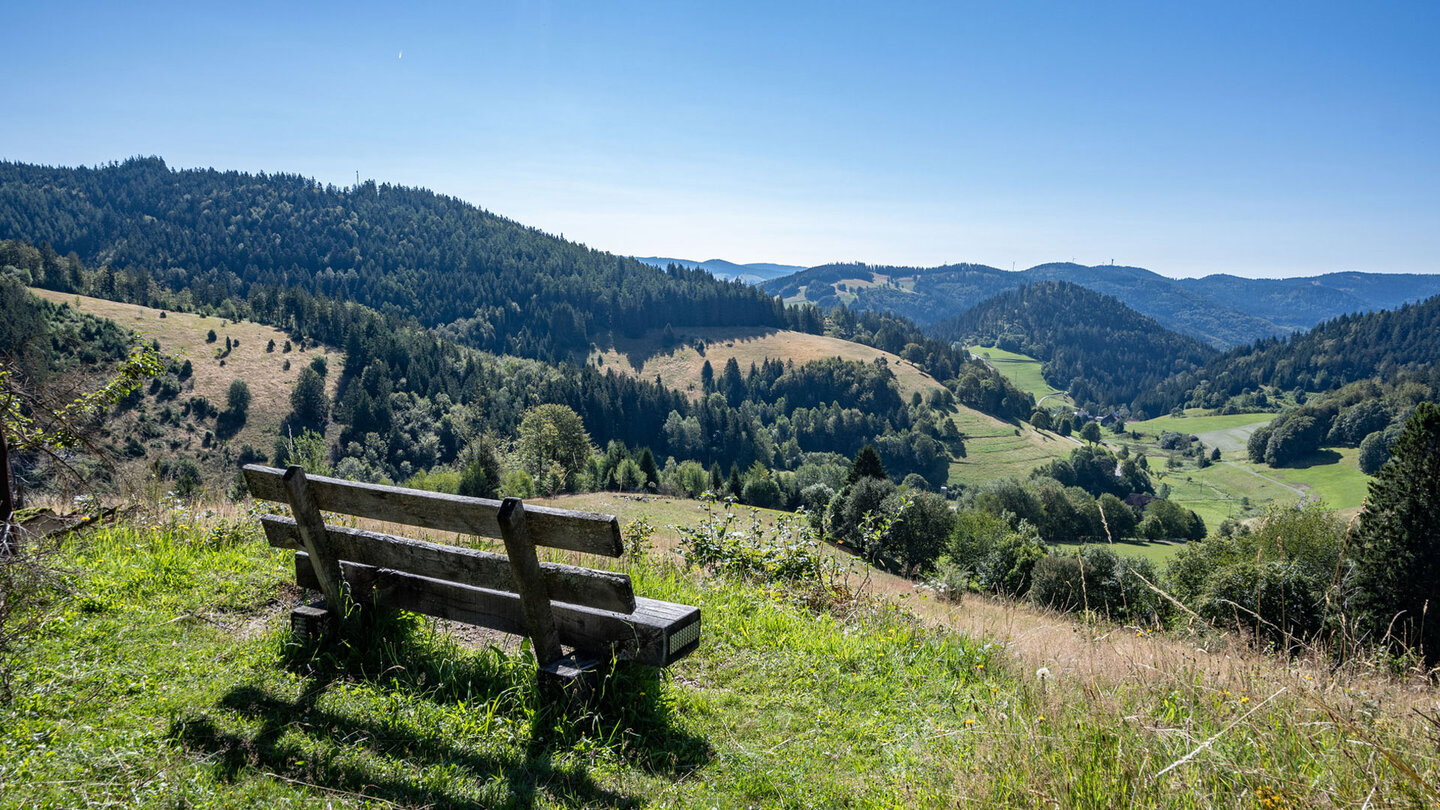 Aussichtspunkt an der Dekan Strohmeyer Kapelle im südlichen Schwarzwald