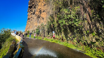 Cascata dos Anjos auf Madeira ist ein Highlight für Besucher