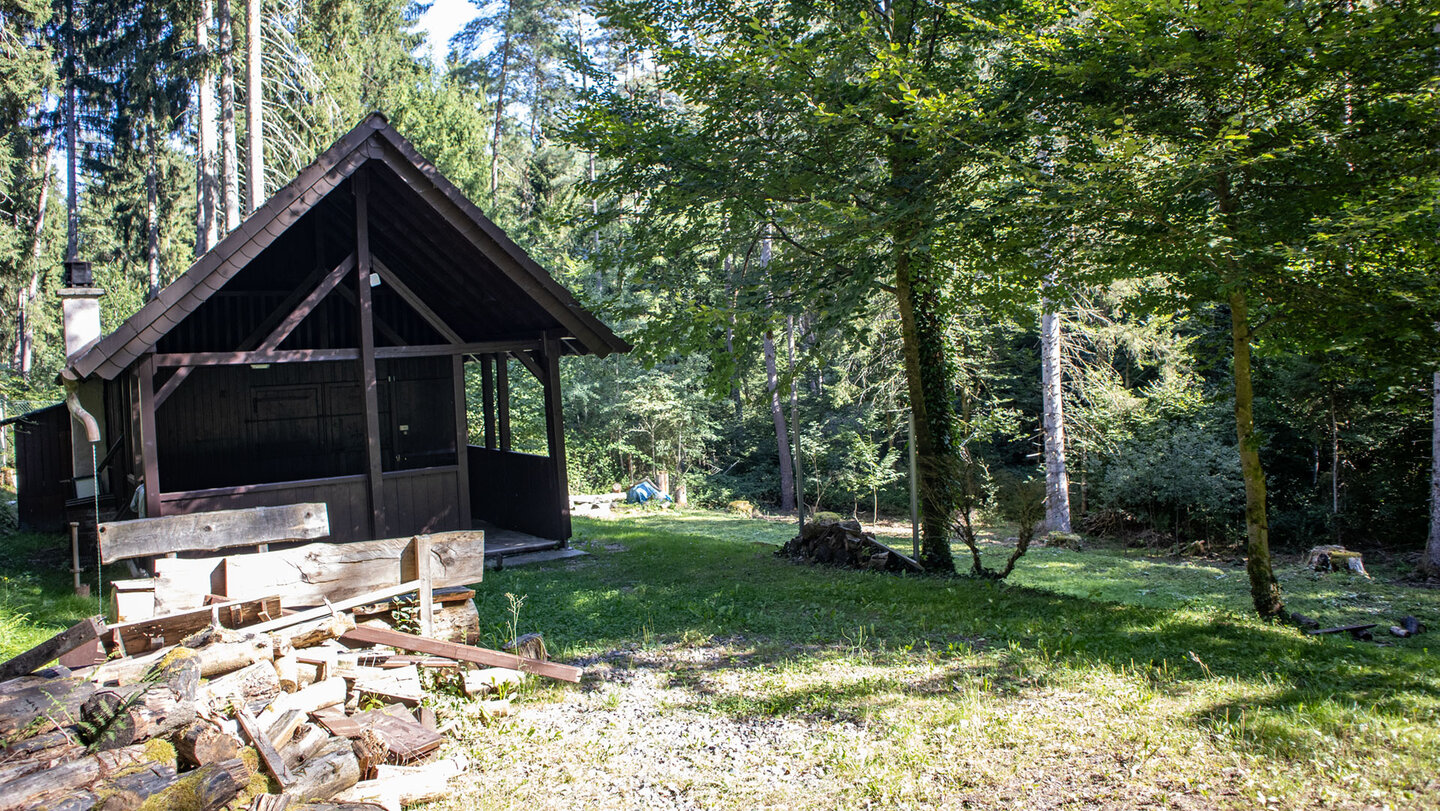 Waldhütte »In den drei Eichen« Waldhütte »In den drei Eichen«