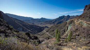 Blick über das Barranco de Veneguera