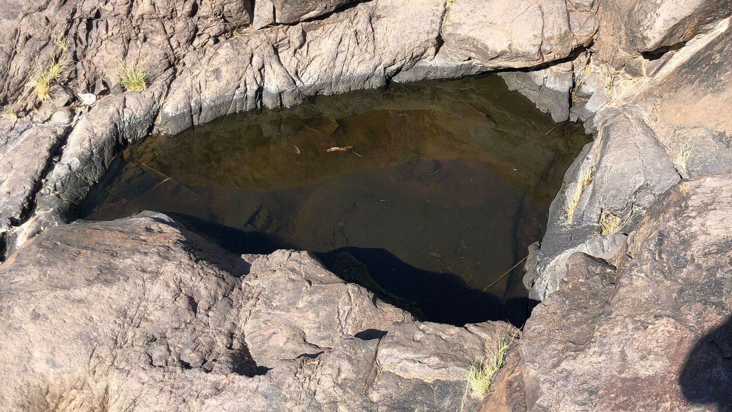 die Wasserbecken Charco de las Aneas