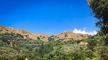 Blick über die Kulturlandschaft Kretas