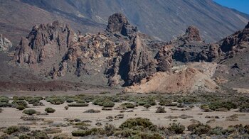 die Felsgruppe der Roques de García auf der Ucanca Wanderung