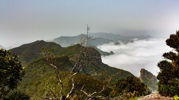 Ausblick vom Roque Chinobre übers Anaga-Gebirge