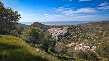 Ausblick über Frigiliana